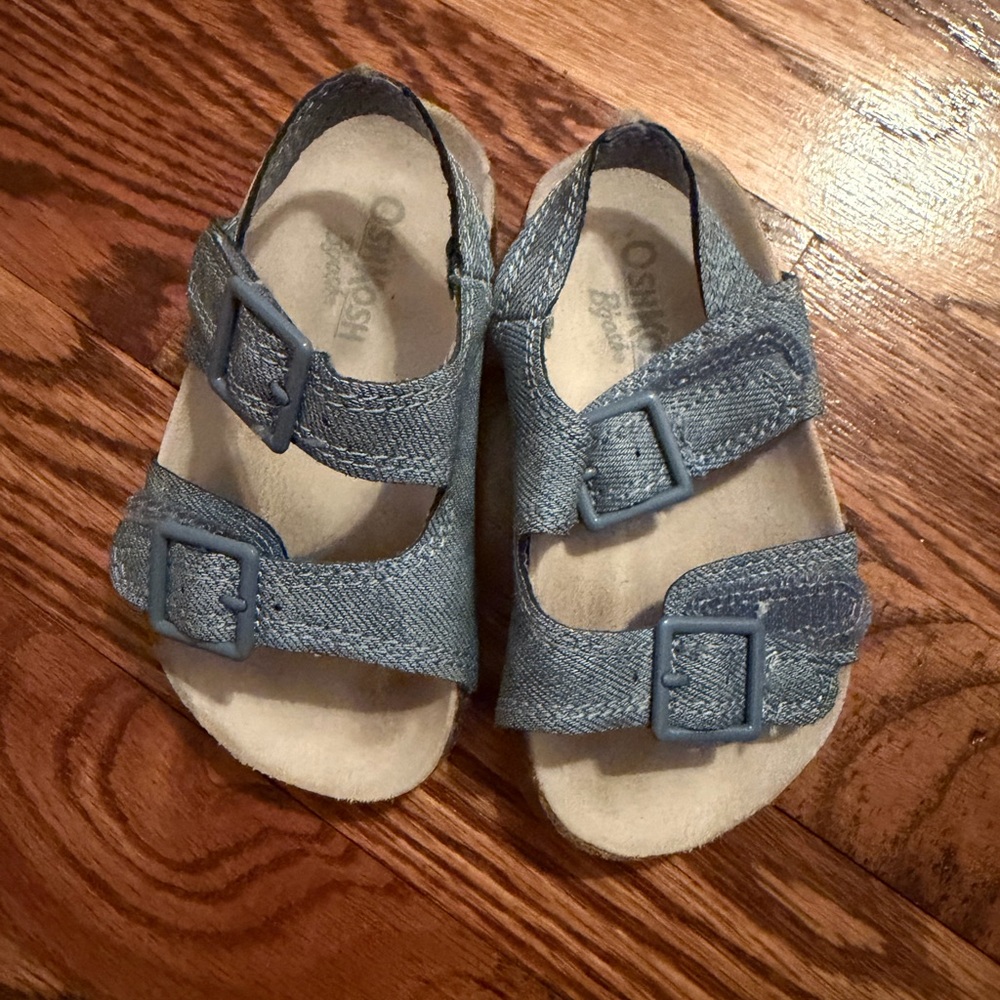 OshKosh B'gosh Denim Blue Kids Sandals